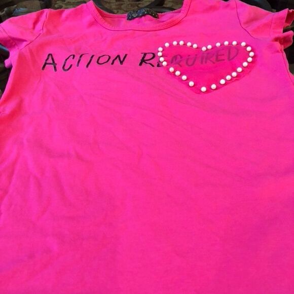 🎇Girls Action Required T-Shirt🎇 - Picture 1 of 5